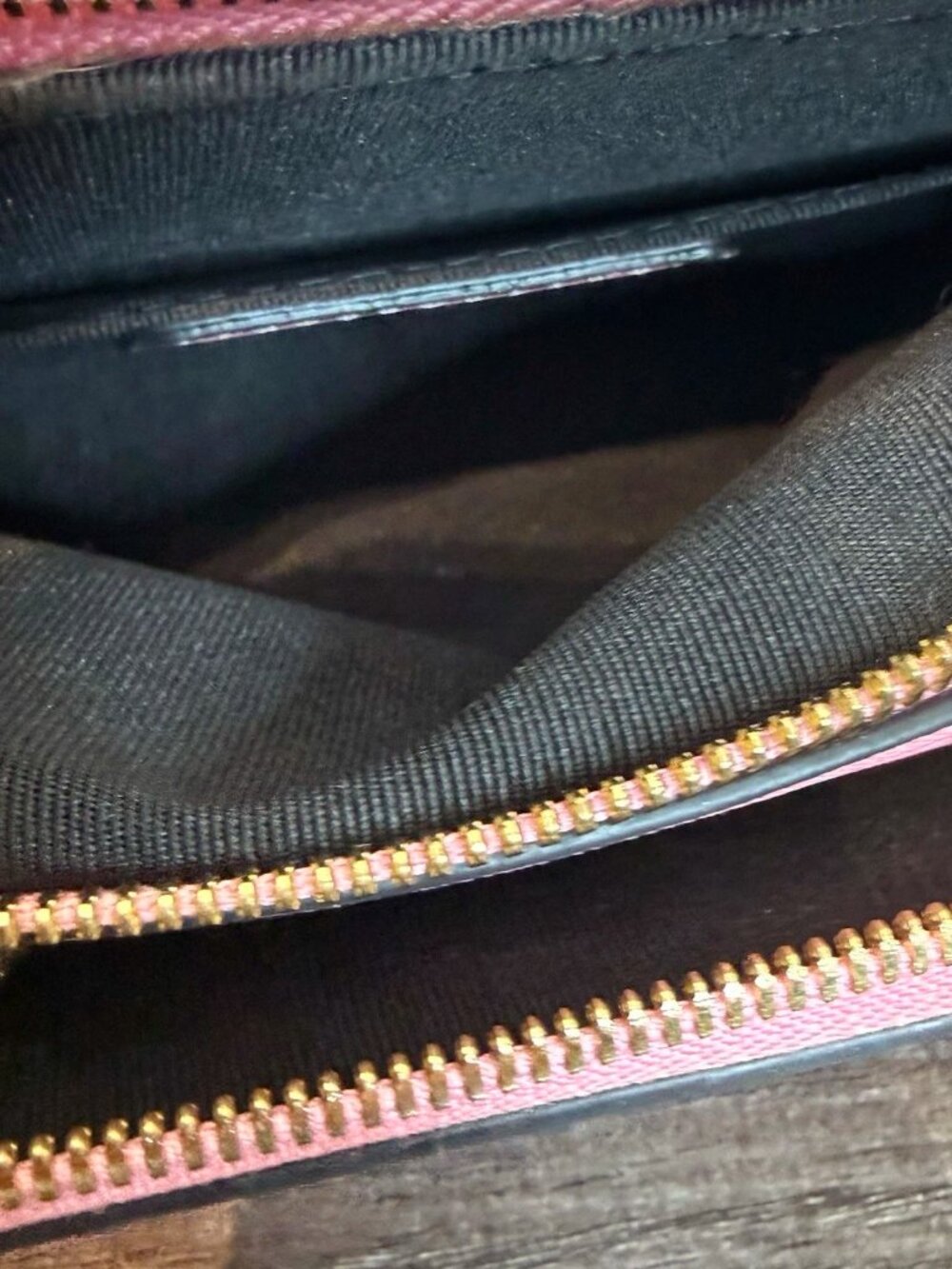 Marc Jacobs The Snapshot DTM Pink Saffiano Leather Camera Crossbody Bag AS IS - Picture 4 of 7